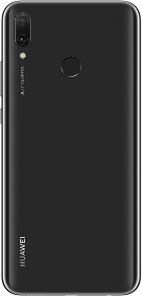 Huawei Y9 2019 Dual SIM - 64GB, 4GB RAM, 4G LTE, Arabic Black